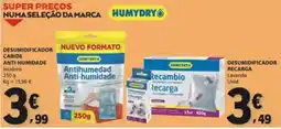 E.Leclerc Humydry desumidificador cabide anti-humidade promoção