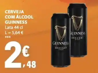 Cerveja com álcool guinness