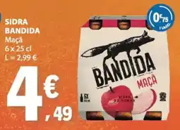 E.Leclerc Sidra bandida maçã promoção