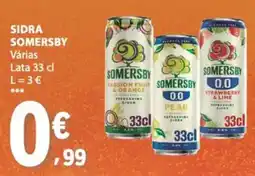 E.Leclerc Sidra somersby várias promoção