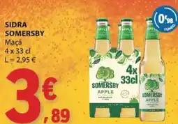 E.Leclerc Sidra somersby maçã promoção