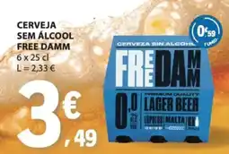 E.Leclerc Free Damm promoção