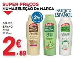 E.Leclerc Gel de banho aveia instituto espanhol promoção