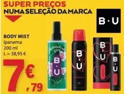 E.Leclerc body mist ipanema promoção