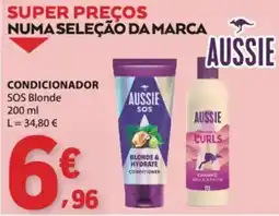 E.Leclerc condicionador sos blonde aussie promoção