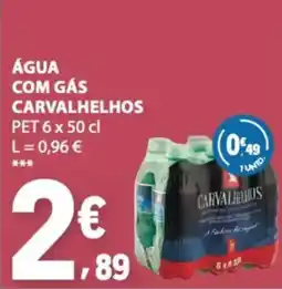 E.Leclerc Água com gás carvalhelhos promoção