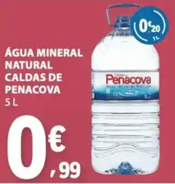 E.Leclerc Água mineral natural caldas de penacova promoção