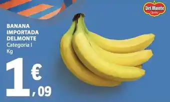 Banana importada del monte
