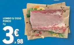 E.Leclerc Lombo s/ osso porco promoção