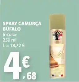 E.Leclerc spray camurça búfalo promoção