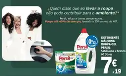 E.Leclerc Detergente máquina roupa gel persil promoção