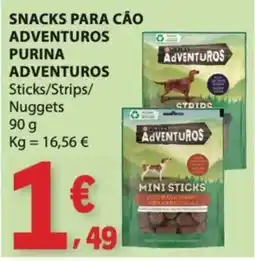 E.Leclerc Snacks para cão purina adventuros promoção