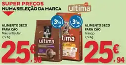 E.Leclerc Alimento seco para cão ultima Maxi articular promoção
