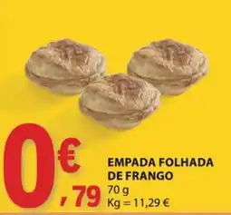 E.Leclerc Empada folhada de frango promoção
