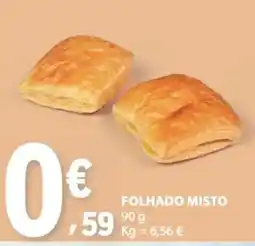 E.Leclerc Folhado misto promoção