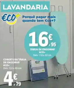 E.Leclerc Tábua de engomar eco+ promoção