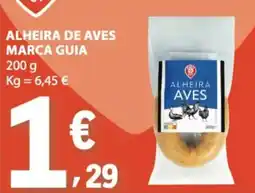 E.Leclerc alheira de aves marca guia promoção