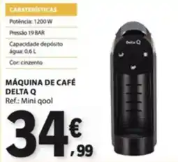 E.Leclerc máquina de café delta q promoção