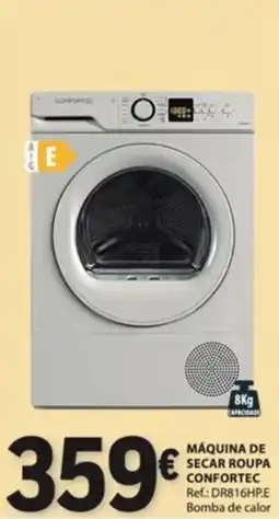 E.Leclerc máquina de secar roupa confortec promoção