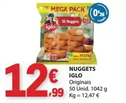 E.Leclerc Nuggets iglo originais promoção