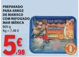 E.Leclerc preparado arroz de marisco mar ibérica promoção