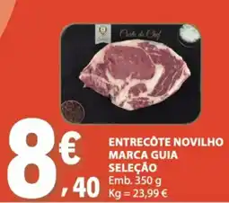 E.Leclerc Entrecôte novilho marca guia seleção promoção