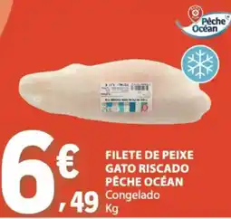 E.Leclerc filete de peixe gato riscado pêche océan promoção