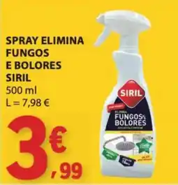 E.Leclerc spray elimina fungos e bolores siril promoção