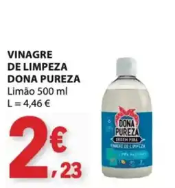 E.Leclerc Vinagre de limpeza dona pureza promoção