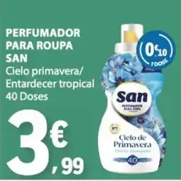 E.Leclerc perfumador para roupa san cielo de primavera promoção