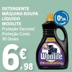 E.Leclerc Detergente máquina roupa líquido woolite promoção
