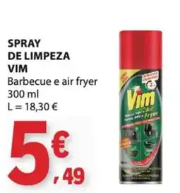 E.Leclerc Spray de limpeza vim barbecue e air fryer promoção