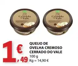 E.Leclerc Queijo de ovelha cremoso cerrado do vale promoção