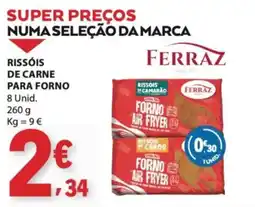 E.Leclerc Rissóis de carne ferraz promoção