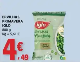 E.Leclerc ervilhas primavera iglo promoção