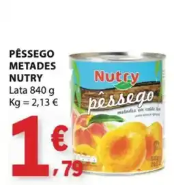 E.Leclerc Pêssego metades nutry promoção