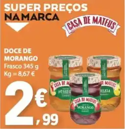 E.Leclerc Doce de morango casa de mateus promoção