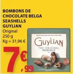E.Leclerc Bombons de chocolate belga seashells guylian original promoção