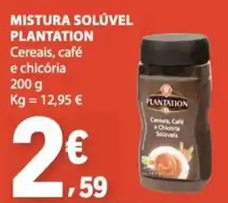 E.Leclerc Mistura solúvel plantation cereais café e chicória promoção