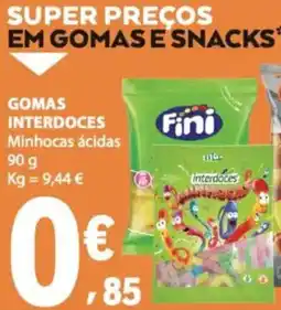 E.Leclerc Fini gomas interdoces minhocas ácidas promoção