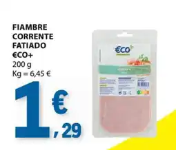 E.Leclerc Fiambre corrente fatiado eco+ promoção