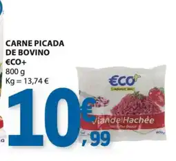 E.Leclerc Carne picada de bovino eco+ promoção
