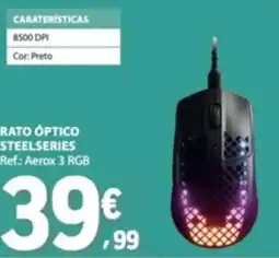 E.Leclerc rato óptico steelseries promoção
