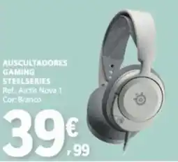 E.Leclerc Auscultadores gaming steelseries promoção