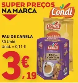 E.Leclerc Pau de canela condi promoção