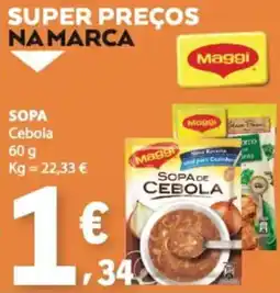 E.Leclerc Sopa de cebola maggi promoção