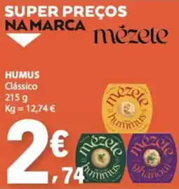 E.Leclerc Humus clássico mézete promoção