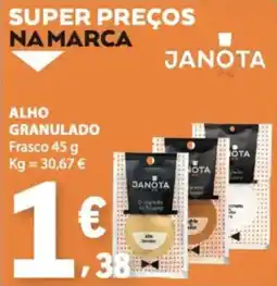 E.Leclerc Alho granulado janota promoção