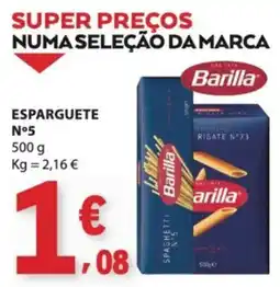 E.Leclerc Barilla esparguete n°5 promoção
