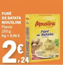 E.Leclerc Mousline puré de batata com flocos promoção